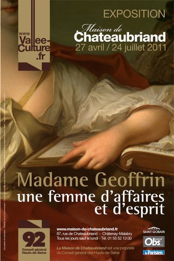 Affiche exposition Madame Geoffrin