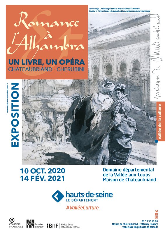 Affiche exposition Romance Alhambra