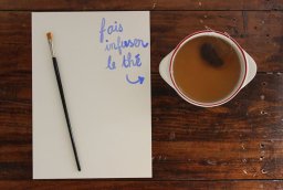 ÉTAPE 2 : prépare-toi un bon petit thé !