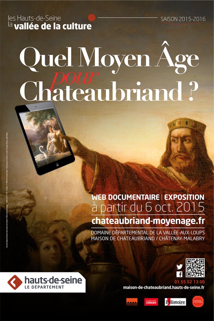 Affiche de l'exposition Quel Moyen Âge pour Chateaubriand ?