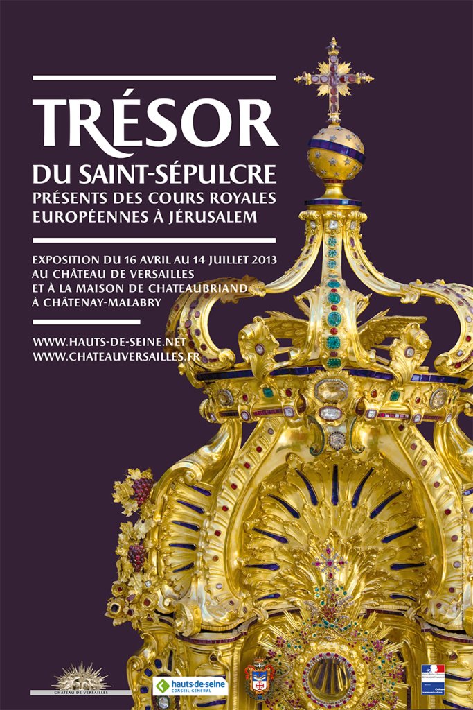 Affiche exposition  Tr�sor du Saint-S�pulcre 