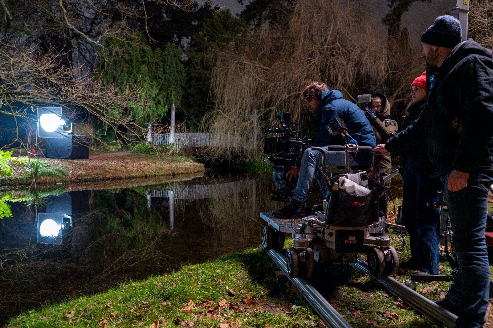  Les coulisses du tournage du film � Coutures � dans l'Arboretum avec Angelina Jolie et Louis Garrel