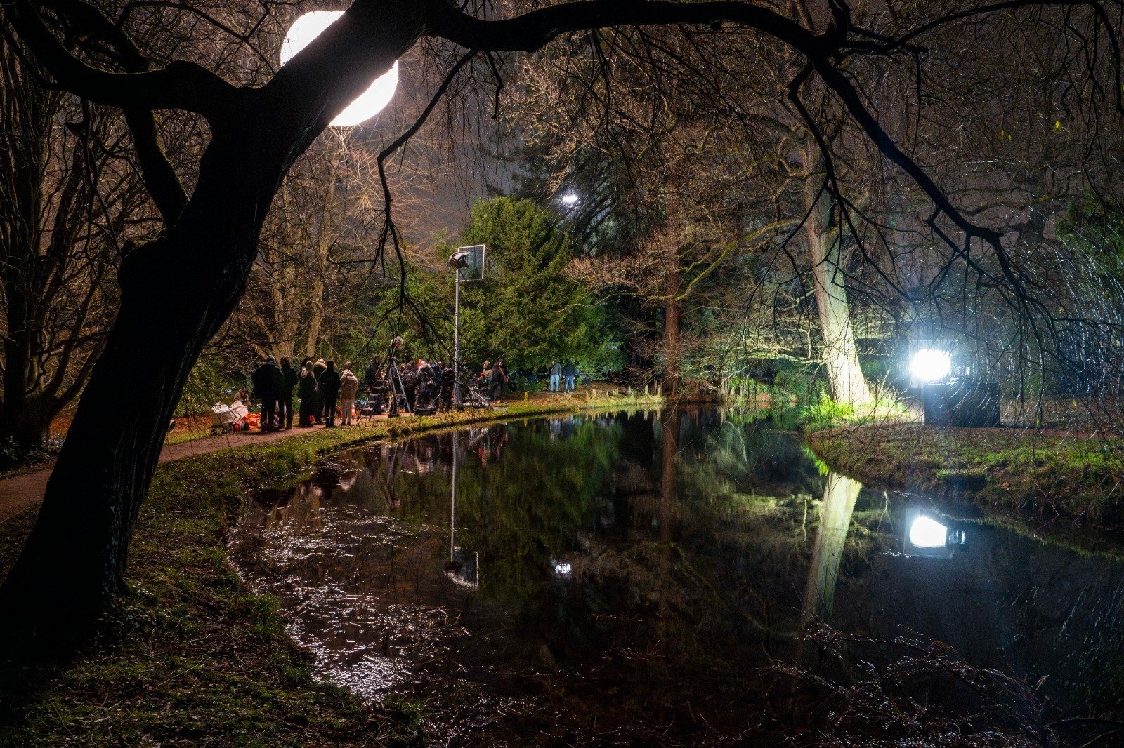  Les coulisses du tournage du film � Coutures � dans l'Arboretum avec Angelina Jolie et Louis Garrel