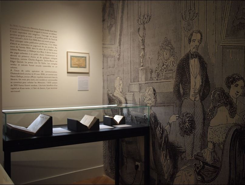 expo Les M�moires d'outre-tombe. Aper�u d'un monument de la litt�rature